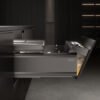 FINE Series - Luxurious Three-sided Aluminum Alloy Multi-functional Inclined Pull-out Basket