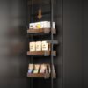 FINE3.0 series high-depth pull-out basket (walnut wood)